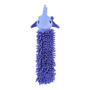 Norwex Kids Pet To Dry Hand Towel Purple Unicorn Kids Bathroom Girls Chenille